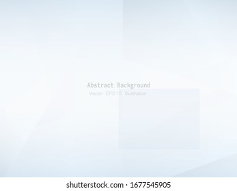 Abstract geometric blue polygon or lowpoly vector technology concept background. EPS10 illustration style design.