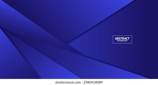 Abstract geometric blue square themed overlapping background for graphic design. Vector Eps10