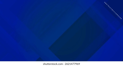 Abstract geometric blue theme overlap background for graphic design. Eps10 vector