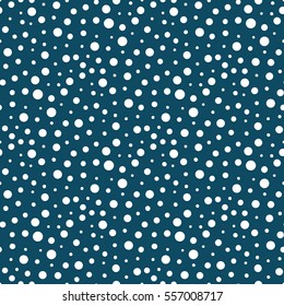 abstract geometric blue vector print dots pattern
