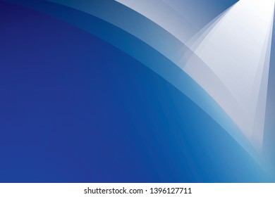 Abstract geometric blue and white color background. Vector, illustration.