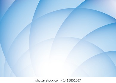 Abstract geometric blue and white color background. Vector, illustration.