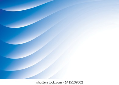 Abstract geometric blue and white color background. Vector illustration.