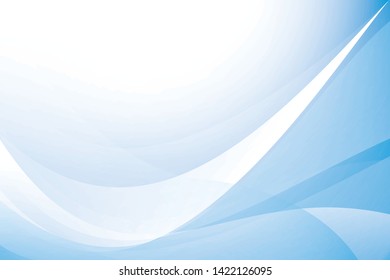Abstract geometric blue and white color background. Vector, illustration.