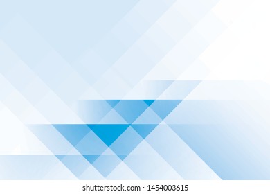 Abstract geometric blue and white color background. Vector, illustration.