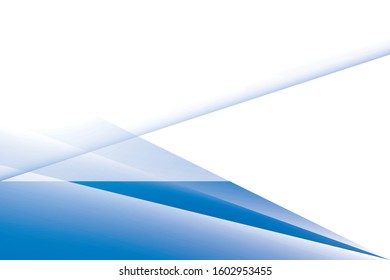 Abstract geometric blue and white color background. Vector, illustration.