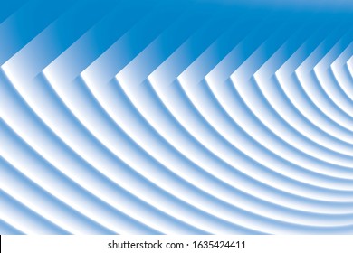 Abstract geometric blue and white color background. Vector, illustration.