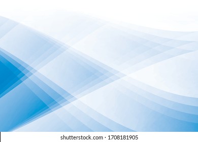 Abstract geometric blue and white color background. Vector, illustration.