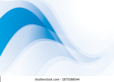 Abstract geometric blue and white color background. Vector, illustration.