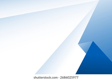 Abstract geometric Blue and white line speed modern background. for template, poster, wallpaper, flyer design. Vector illustration