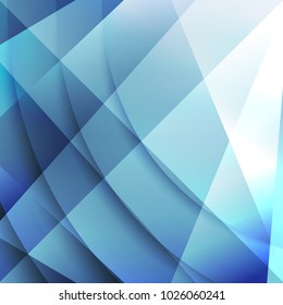 Abstract geometric blue and white with space modern design on Light silver background, vector illustration eps 10