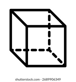 Abstract geometric box logo design. silhouette Box, 3D box logo design. vector illustration