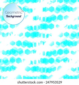 Abstract Geometric Bright Background. Web Design Vector.