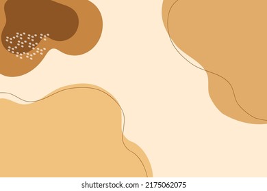 Abstract geometric brown beige minimal style fluid background wallpaper design for presentation. abstract, abstract background, abstract pattern, art, backdrop, background, banner, beige, border