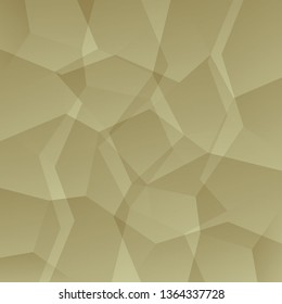 Abstract geometric brown color background, vector illustration