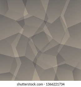 Abstract geometric brown color background, vector illustration