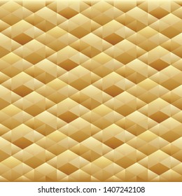 Abstract geometric brown color background, vector illustration