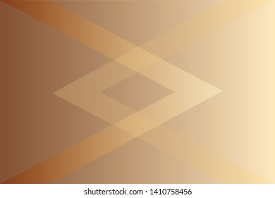 Abstract geometric brown color background, vector illustration