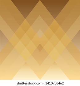 Abstract geometric brown color background, vector illustration