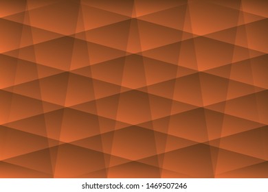 Abstract geometric brown color background, vector illustration