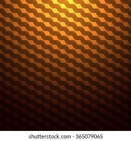 Abstract geometric brown gold pattern texture background vector