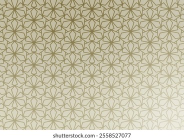 Abstract geometric brown line pattern art background vector illustration.