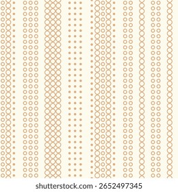 Abstrato geométrico marrom tema arte multi círculo vertical listras padrão texturizado fundo para papel de parede decorar tecido vestuário impressão digital design gráfico ou conceito, têxteis