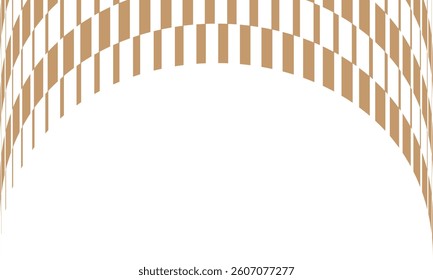 abstract geometric brown thin to thick radiating stripe line pattern can be used background, banner, poster.
