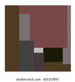 Abstract geometric brown tone background. Nice dark squares backgrounds .Nice geometry texture background. abstract multicolors  with geometric background. The overlap of polygonal brown shapes 