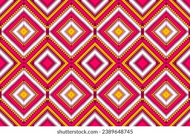 Abstraktes geometrisches braunes gelbes Rosa und weißes grafisches Design, Schnittmuster