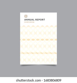 Diseño de la plantilla de la portada del folleto de la burbuja geométrica abstracta, informe anual para el diseño empresarial