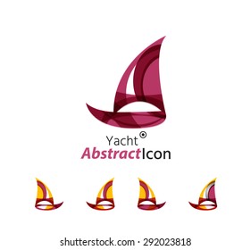 Abstract geometric business corporate emblem. Logo icon design for travel or any other idea
