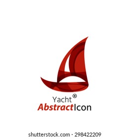Abstract geometric business corporate emblem. Logo icon design for travel or any other idea