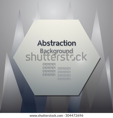 abstract geometric card background template