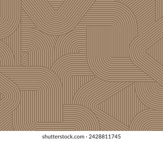 Abstract Geometric Carpet Rug no Border.