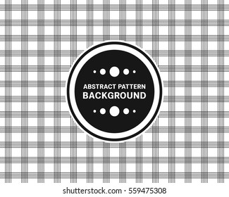 Abstract geometric centered pattern with squares  Vector illustration