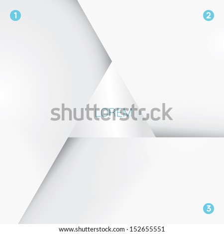 Abstract  geometric and central composed minimal background with a triangle
