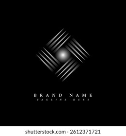 abstract geometric chromatic logo design-01