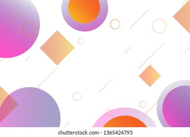 Abstract Geometric Circle background
