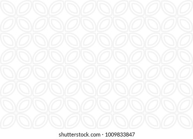 Abstract Geometric Circle Seamless Pattern Background For Scrapbook, Posters, Web, Greeting Cards
