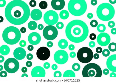 Abstract geometric circles, bubbles, sphere or ellipses pattern, colorful & artistic for graphic design, catalog, textile or texture printing & background. No overlapping. Vector illustration graphic.