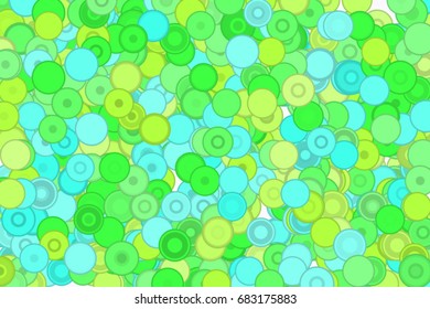 Abstract geometric circles, bubbles, sphere or ellipses pattern, colorful & artistic for graphic design, catalog, textile or texture printing & background. Vector illustration graphic.
