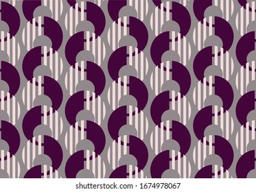 Abstract geometric circles on brown background.EPS10 Illustration.
