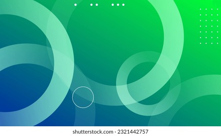 Abstract geometric circles on modern background. Graphic banner, poster with fluid shapes. vector eps10
