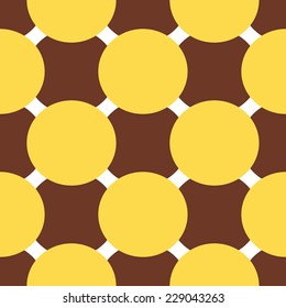 Abstract geometric circles seamless pattern. Can be used for wallpaper, pattern fills, web page background, surface textures