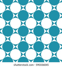 abstract geometric circles tiles decorative graphic pattern