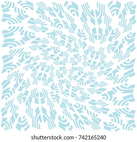 abstract geometric circles trippy vector pattern