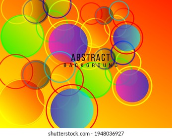 Resumen circular circular circular elegante diseño brillante fondo vectorial