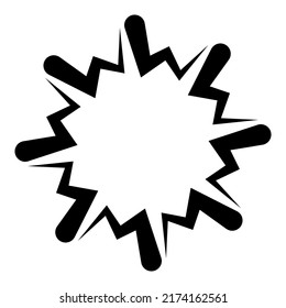 Abstract geometric, circular mandala, motif, icon design element