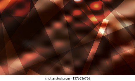 Abstract Geometric Coffee Brown Background